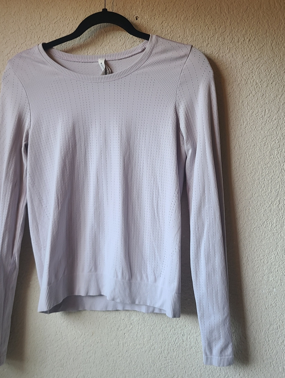 Athleta Light Lavender Perforated Tank Top Women's Size XS